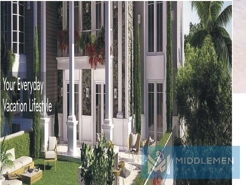 i villa garden 245 m prime location view on lagoon mountain view i city new cairo 5