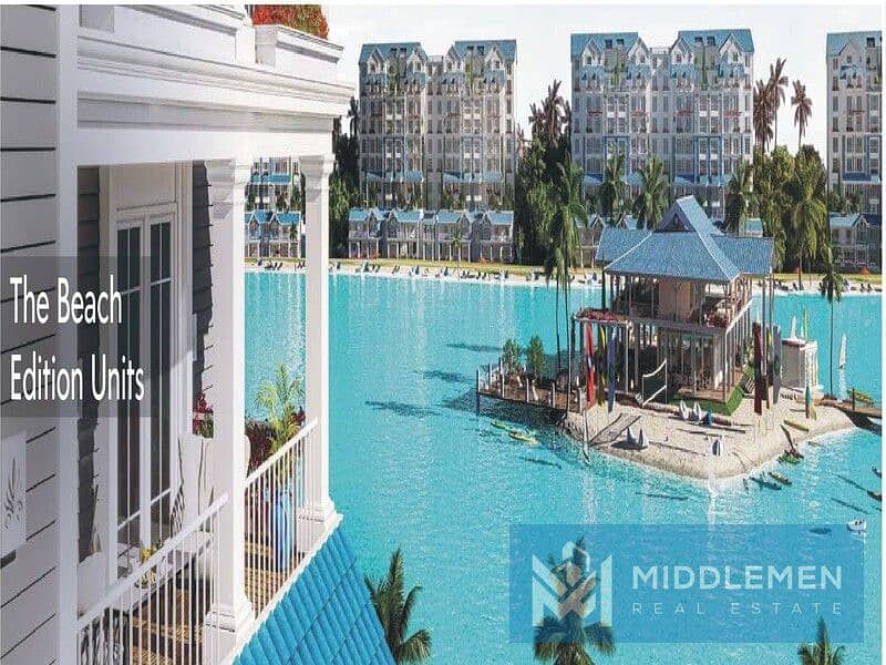 i villa garden 245 m prime location view on lagoon mountain view i city new cairo 10