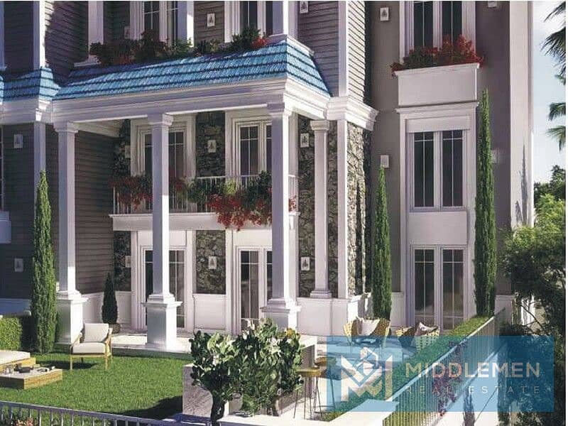 i villa garden 245 m prime location view on lagoon mountain view i city new cairo 14