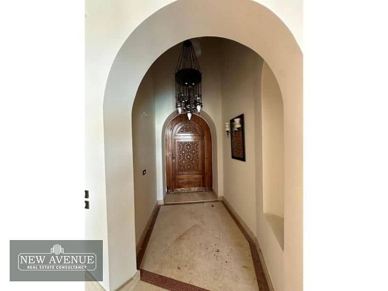 Corner villa in Tara Compound Sheikh Zayed, Air Conditioning in all rooms, Swimming pool, garden, Maids room 23