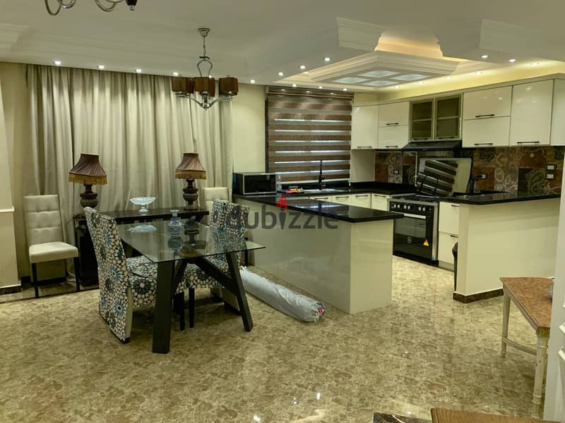 Furnished apartment with garden for rent, ultra super luxe , in Taj Sultan Compound, in a very special location 4