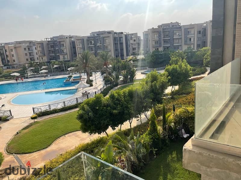 Apartment 194m semi furnished for rent in galleria moon valley new cairo 21