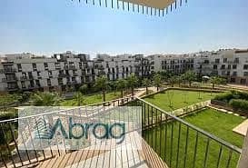 For sale, a ground floor apartment with a garden in the Courtyard - SODIC West - Sheikh Zayed inside Beverly Hills 6