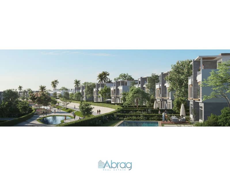 For sale, a 220 sqm penthouse in Sheikh Zayed, a compound in Levels, in front of Beverly Hills 0