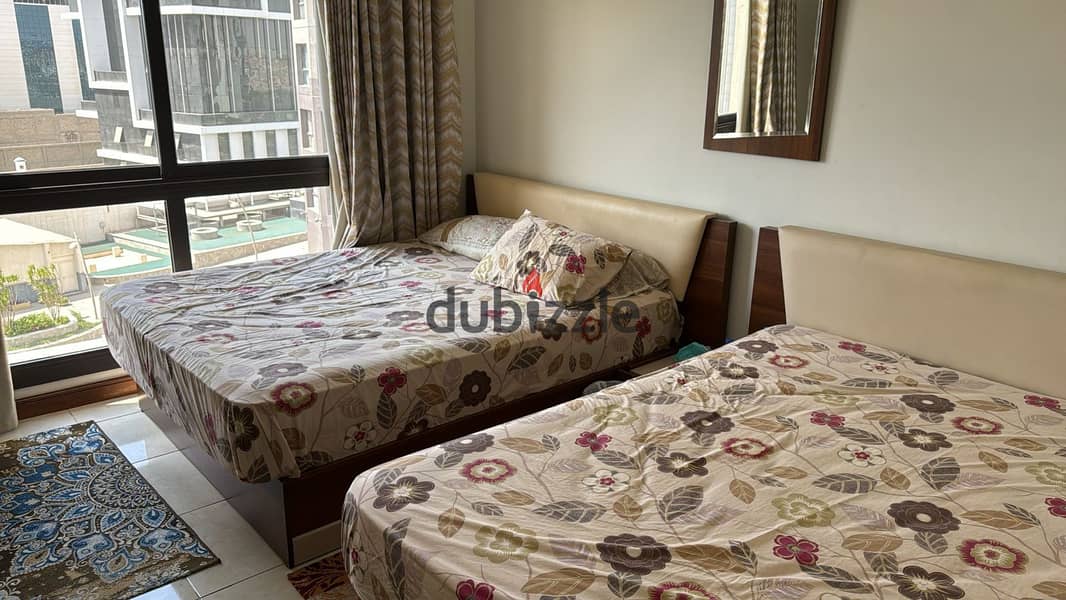 Lowest price Furnished duplex 2rooms rent Compound Porto New Cairo 2