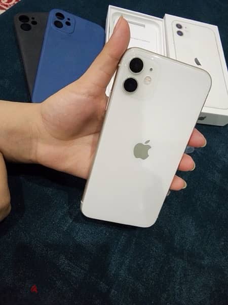 iPhone 11 128 b90% كسر زيرو 0