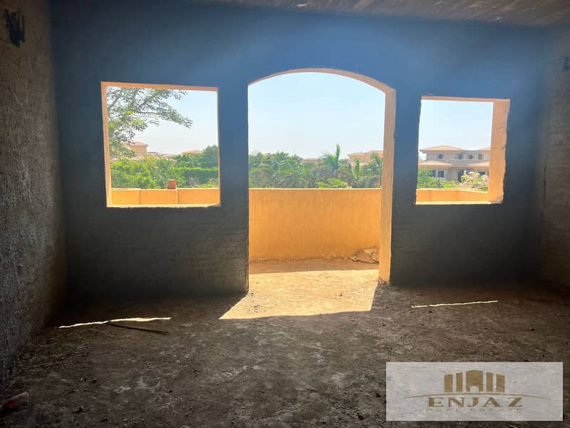 Villa for Sale in Madinaty, Model B, wide garden view, possibility for pool, in VG2 area, Area (1450sq) 9