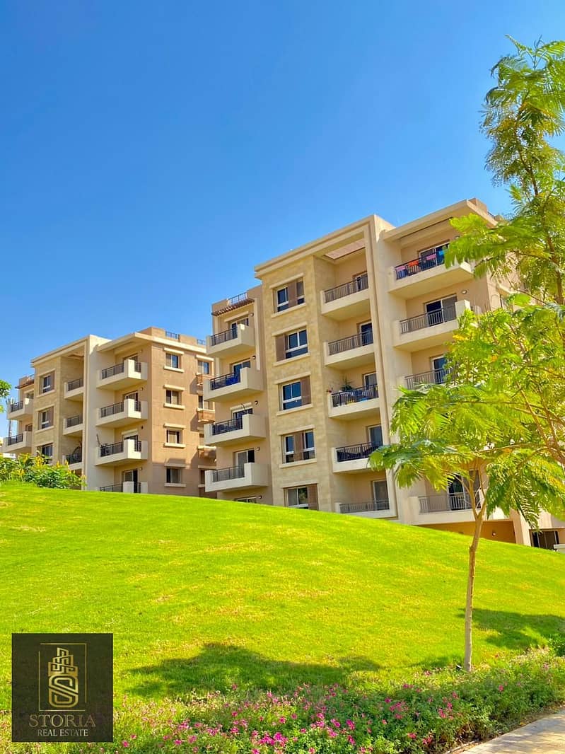 Apartment for sale floor 4, 115 m in Taj City Compound sh discount 42% 2