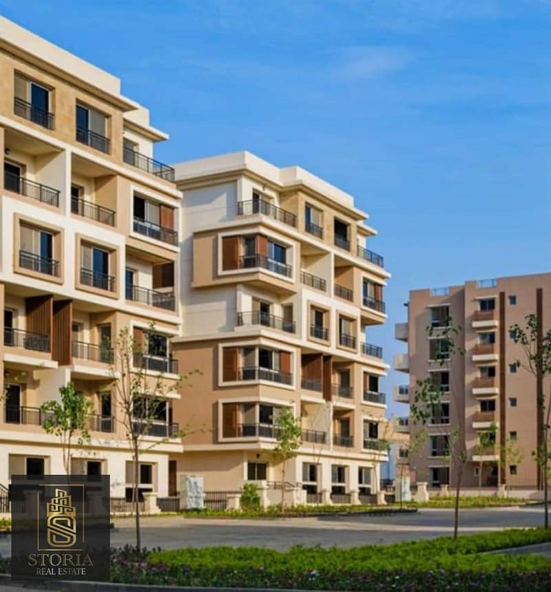 Apartment for sale floor 4, 115 m in Taj City Compound sh discount 42% 7