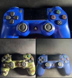 ps4 controllers (barley used)