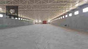 Factory for sale finished with an area of 2786 corners in the area of 6 million in the tenth of Ramadan 3