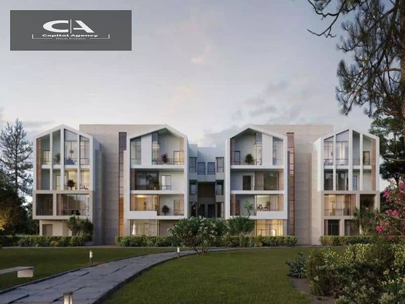 own an apartment for sale with a distinctive view in New Zayed in DeGioia Compound 5% down payment only In installments over the longest repayment per 2