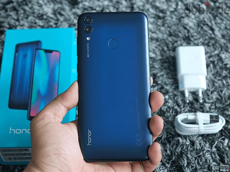 كسر الزيرو بالضمان وجميع مشتملاته الاصلي Huawei honor 8c بحاله الزيرو 7