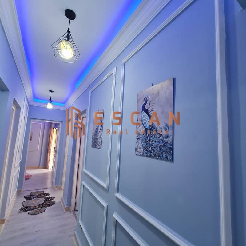 Furnished apartment for rent, 131 meters, close to services 4