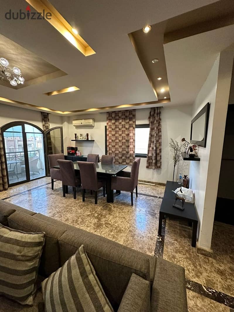 Apartment for sale, 200 sqm super lux ready to move in, Al Narges 4 7