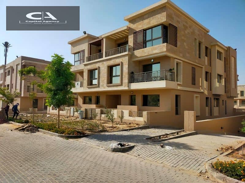 Apartment for sale, ground floor, with garden, in Taj City, with a 5% down payment and a cash discount of up to 39% in the Fifth Settlement | taj city 11