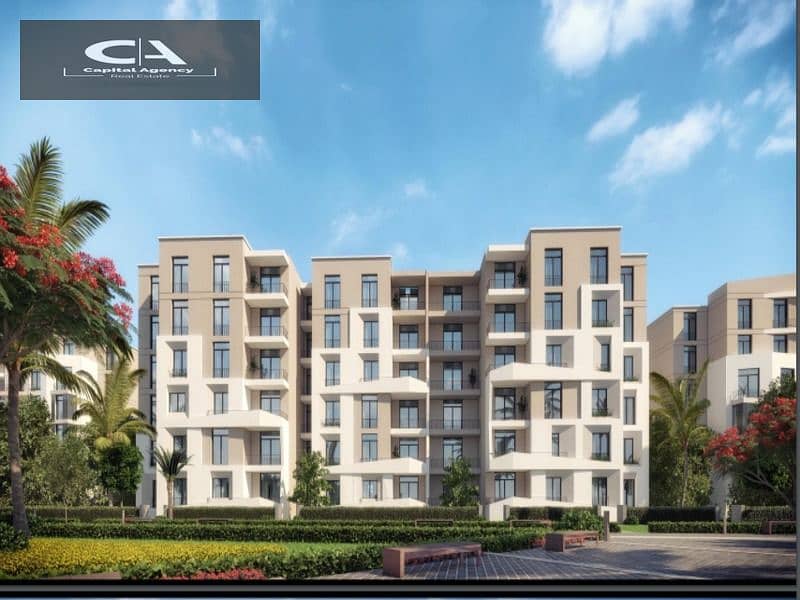 شقه للبيع ارضي بجاردن في تاج سيتي بدفع مقدم 5% مع خصم كاش يصل الي 39% في التجمع الخامس | taj city 18