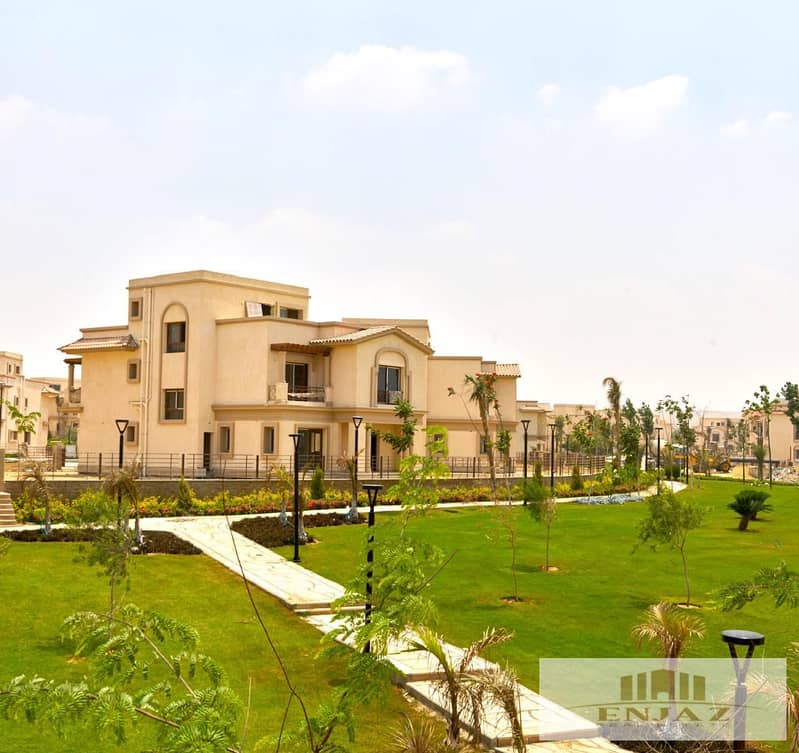 villa for sale in madinaty, design D3, wide garden view, immediate handover, area ( 481 ) 0