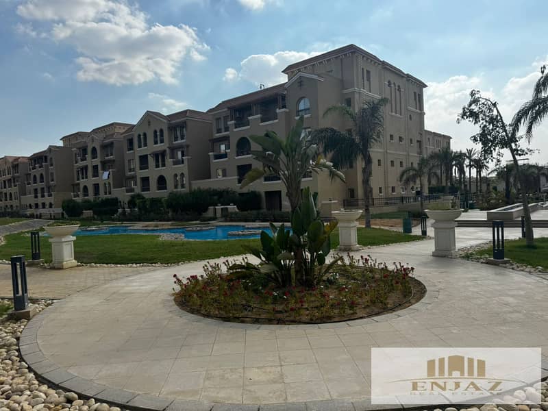 villa for sale in Maadi View, Shorouk City, town house, immediate handover, central park view, AREA ( 222 sq ) 10