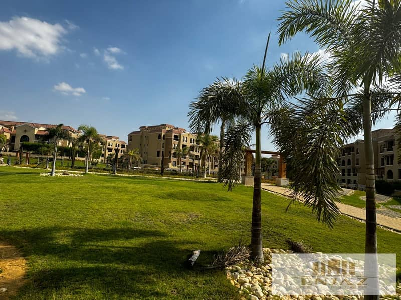 villa for sale in Maadi View, Shorouk City, town house, immediate handover, central park view, AREA ( 222 sq ) 11