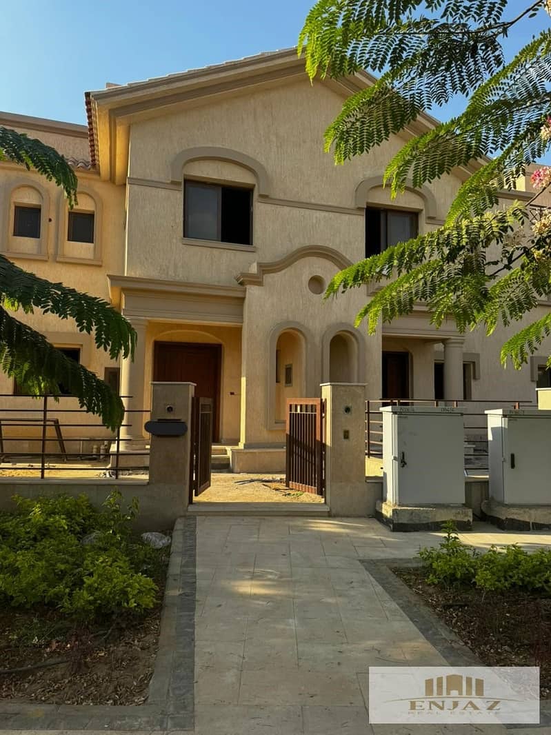 villa for sale in Madinaty design F3, town house, wide garden view, payment facilities, area (200 sq) 0