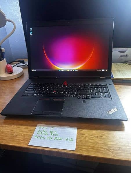 Lenovo ThinkPad P73 Intel Xeon E-2276M Nvidia Quadro RTX 5000 9