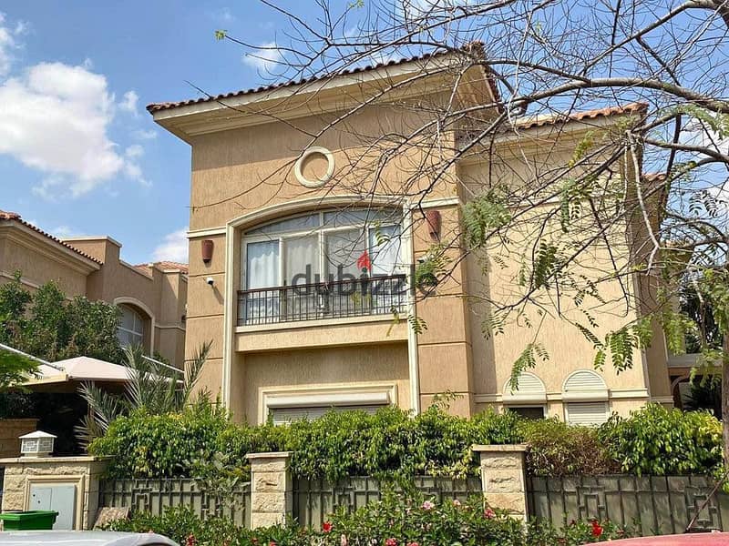 For sale, an independent villa of 452 square meters in Stone Park, New Cairo, in installments, next to Katameya Heights 5