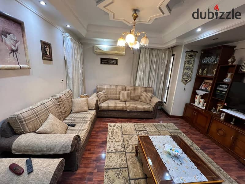 An apartment for sale in Nasr City, the seventh district behind Crystal 3