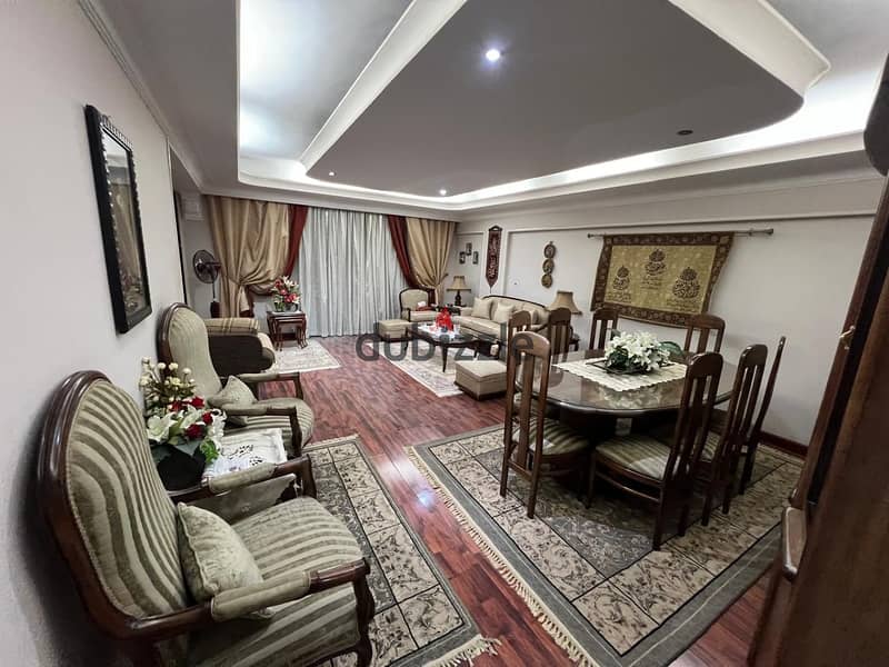 An apartment for sale in Nasr City, the seventh district behind Crystal 8