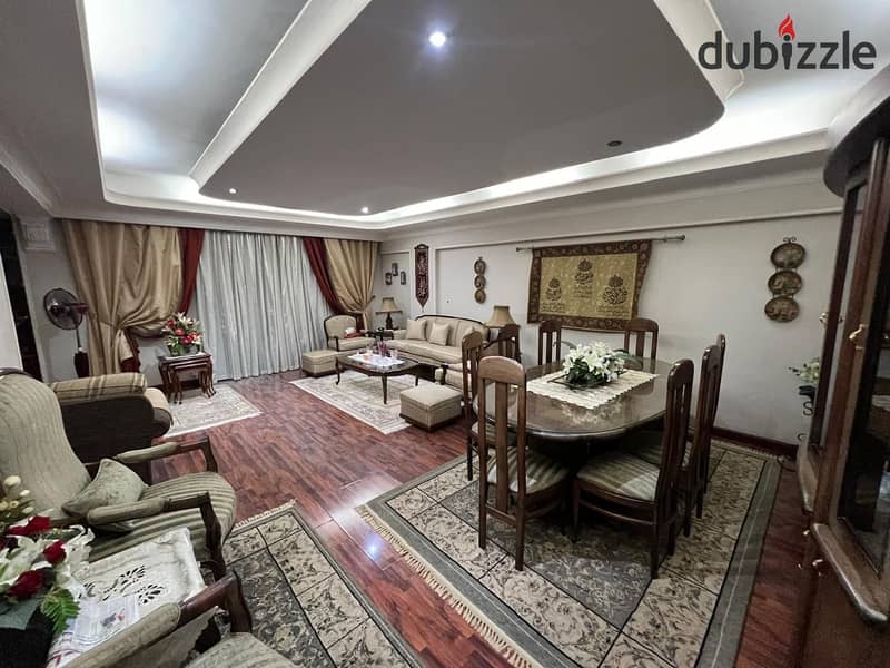 An apartment for sale in Nasr City, the seventh district behind Crystal 9