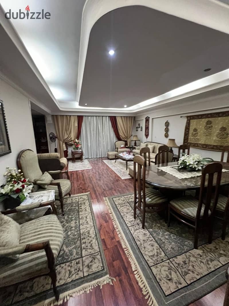 An apartment for sale in Nasr City, the seventh district behind Crystal 10