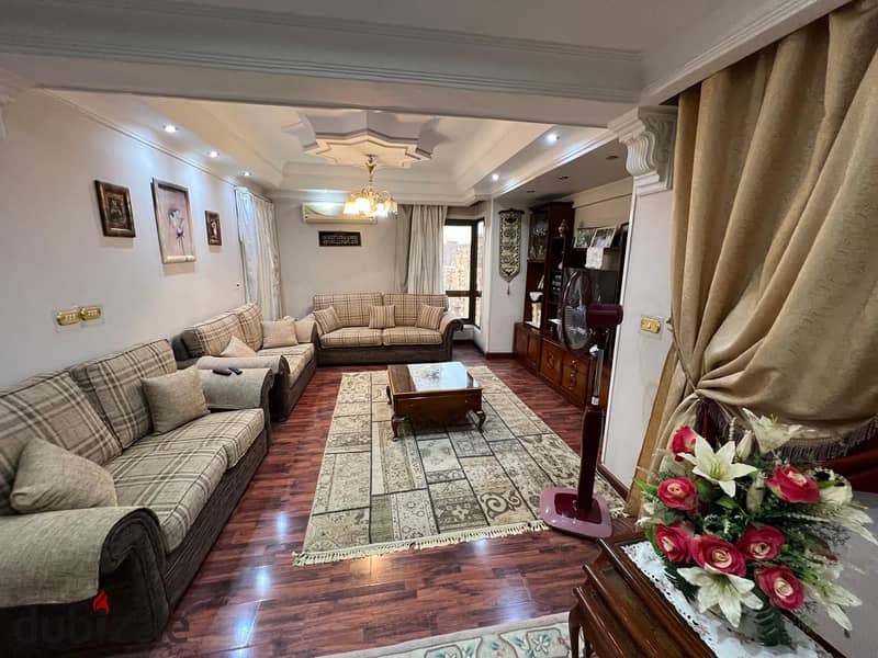 An apartment for sale in Nasr City, the seventh district behind Crystal 11