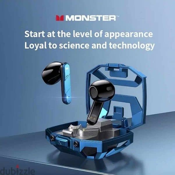 ايربودز جيمنج MONSTER AIRMARS XKT09 True Wireless Gaming Earphones 6