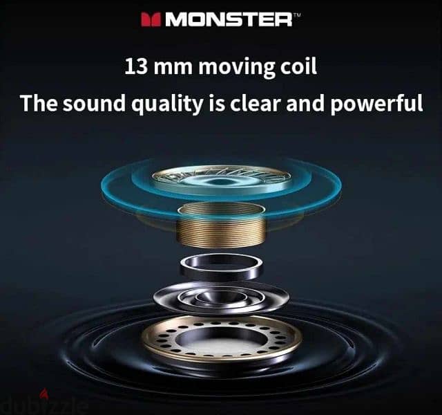 ايربودز جيمنج MONSTER AIRMARS XKT09 True Wireless Gaming Earphones 7