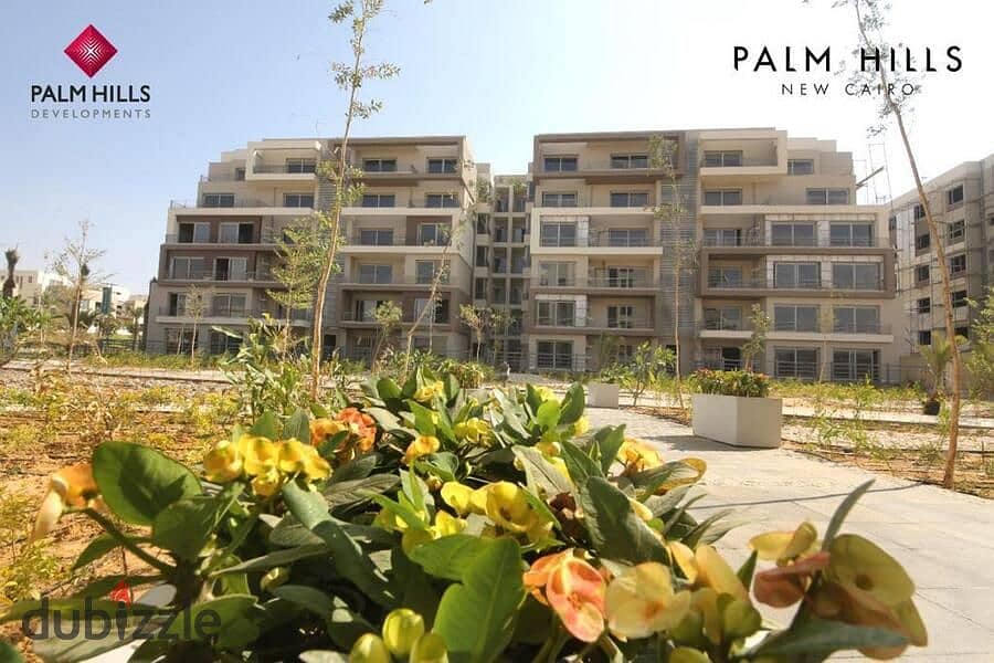 شقه متشطبه بالكامل الترا سوبر لوكس فى كمبوند بالم هيلز Palm hills New Cairo 11