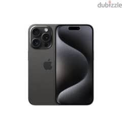 iphone 15 pro 256G Black titanium New 0