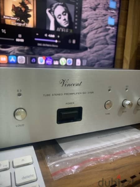 Vincent SA-31MK pre amp tube  high end audio 2