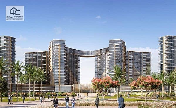 Apartment finished with air conditioners in installments in Zayed Sheikh Zayed 76 m 8