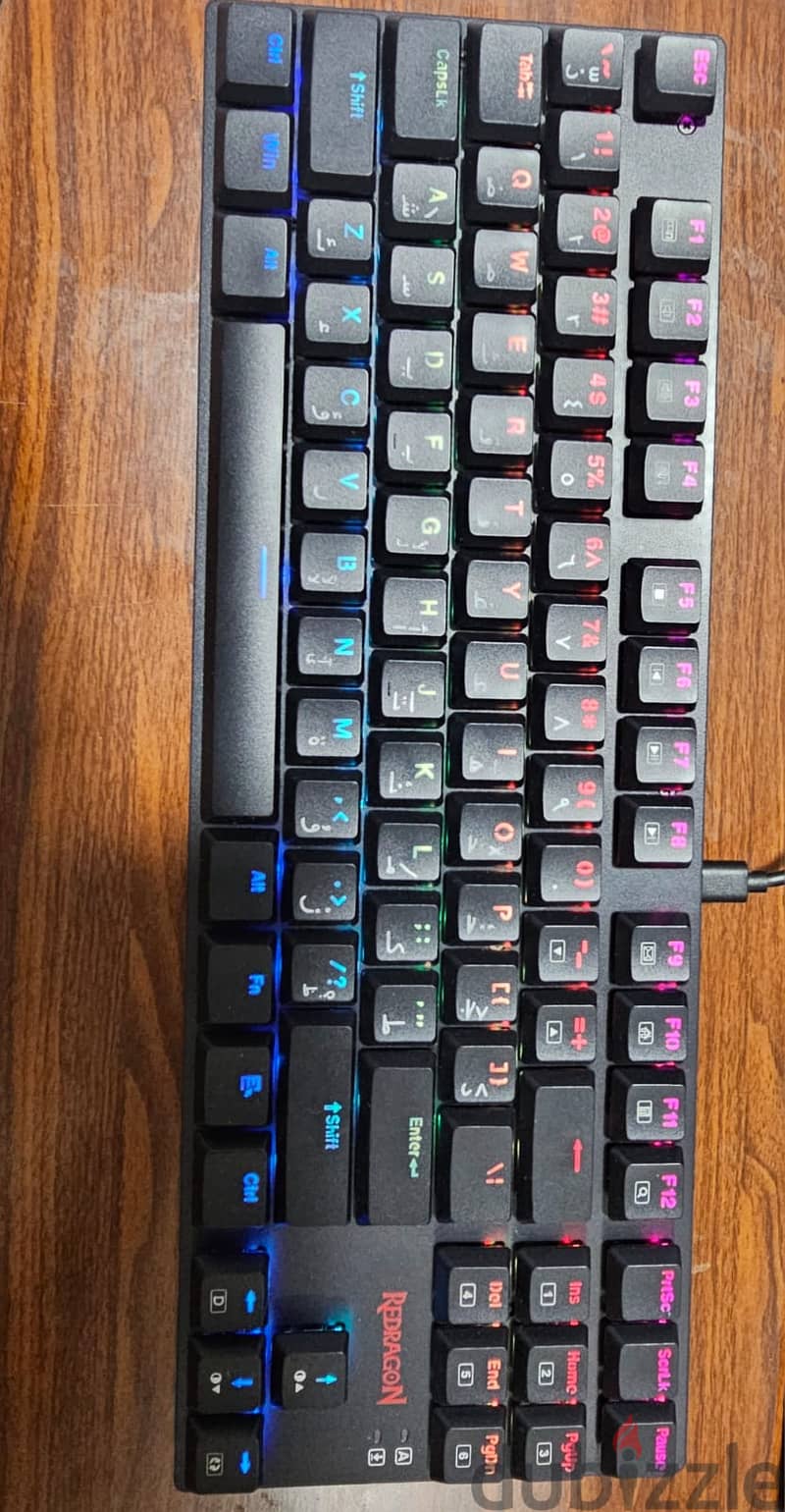 keyboard redragon k607 & mouse redragon m606 1