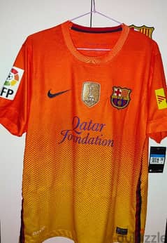 Messi Barcelona 2012 Away Medium  (Mirror) New تيشيرت ميسي برشلونه