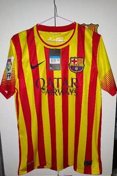 Messi Barcelona 2013 Away Medium (Mirror) New تيشيرت ميسي برشلونه