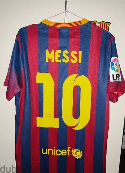 Messi Barcelona 2013 Home Medium (Mirror) New تيشيرت ميسي برشلونه