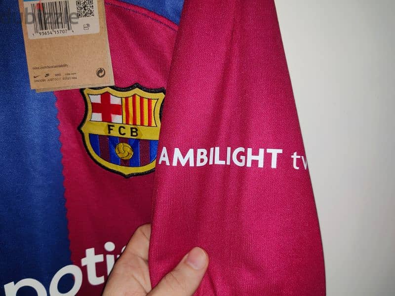 Barcelona 2023 Home Medium Long Sleeves (Mirror) New تيشيرت برشلونه 3