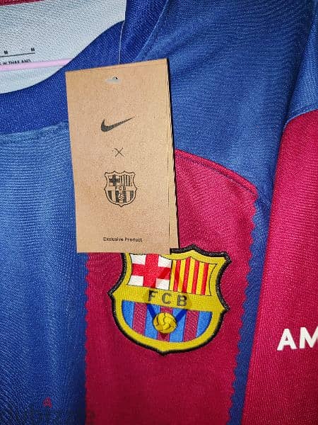 Barcelona 2023 Home Medium Long Sleeves (Mirror) New تيشيرت برشلونه 4