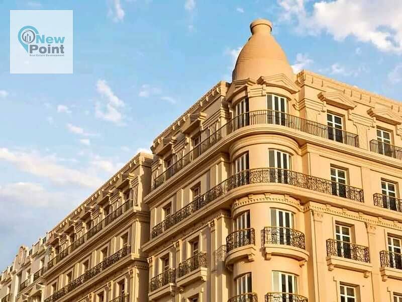 Invest or live by owning an apartment in the most prestigious compound in New Cairo Hyde Park Compound 5