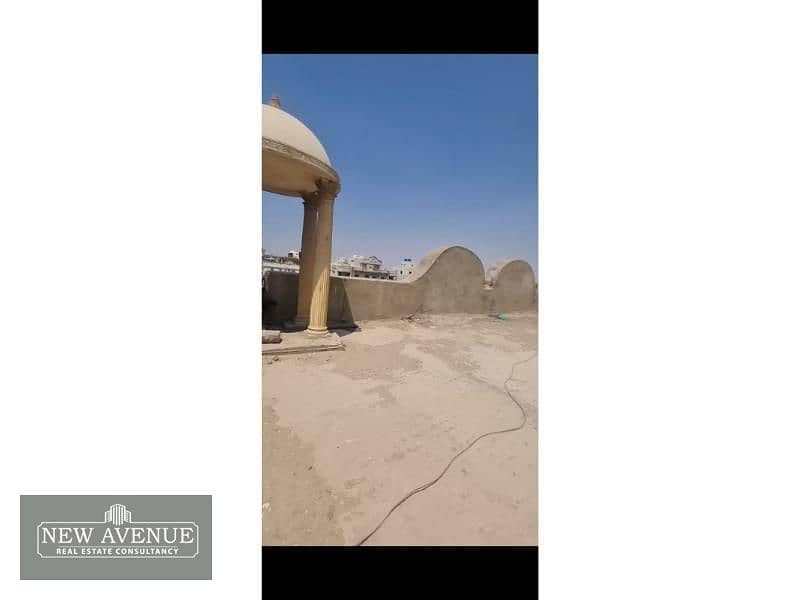 Apartment with roof in masr el gedida thawra street 8