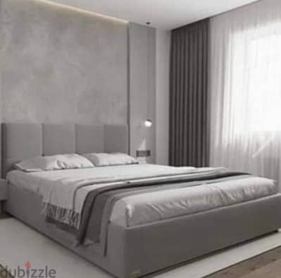 new grey bed