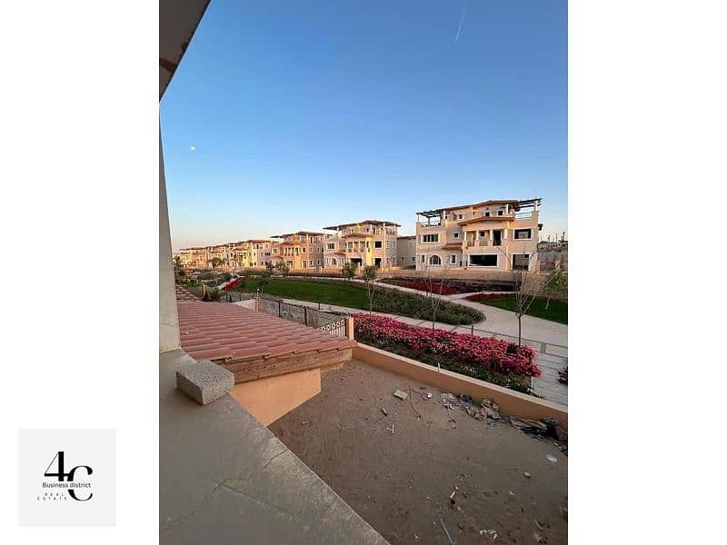 With The Lowest Down Payment Classic Townhouse 215m For Sale with Installments till 2031 best View In Hyde Park Compound In Fifth Settlement 1