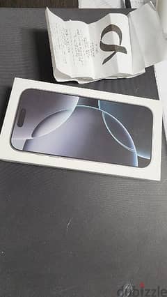 iPhone 16 pro 256 white titanium