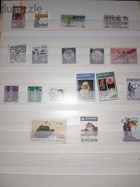 old stamps طوابع قديمة لدول العالم 16